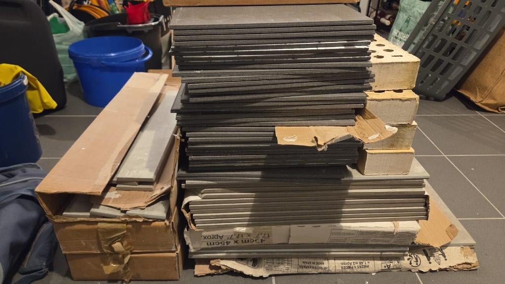 Tegels Lo Perla 60x60 + 45x45 en Pigmento 30x30, Doe-het-zelf en Bouw, Tegels, Ophalen, 60 cm of meer, Graniet, 60 cm of meer