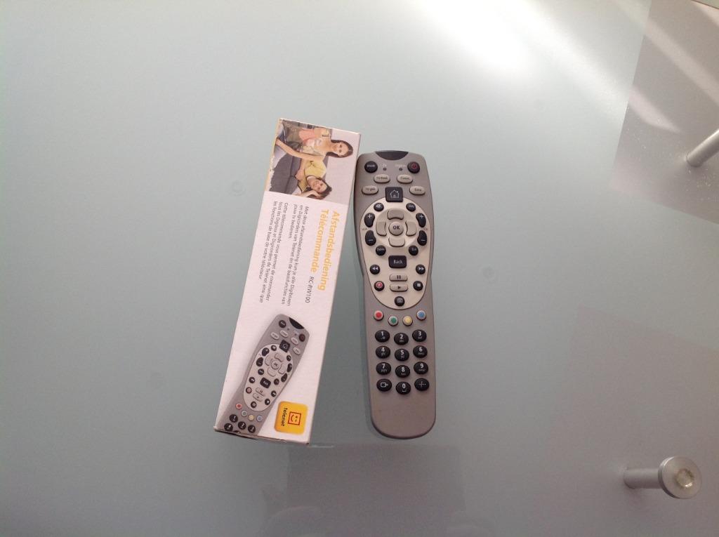 afstandsbediening Telenet, Enlèvement ou Envoi