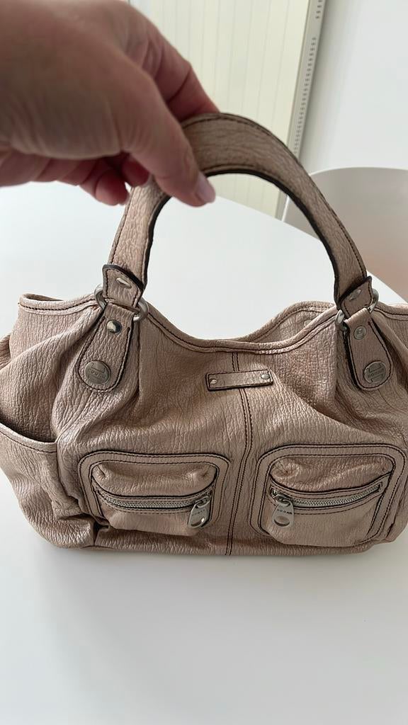 Handtas “hogan” goudkleurig, Ophalen of Verzenden, Zo goed als nieuw, Handtas