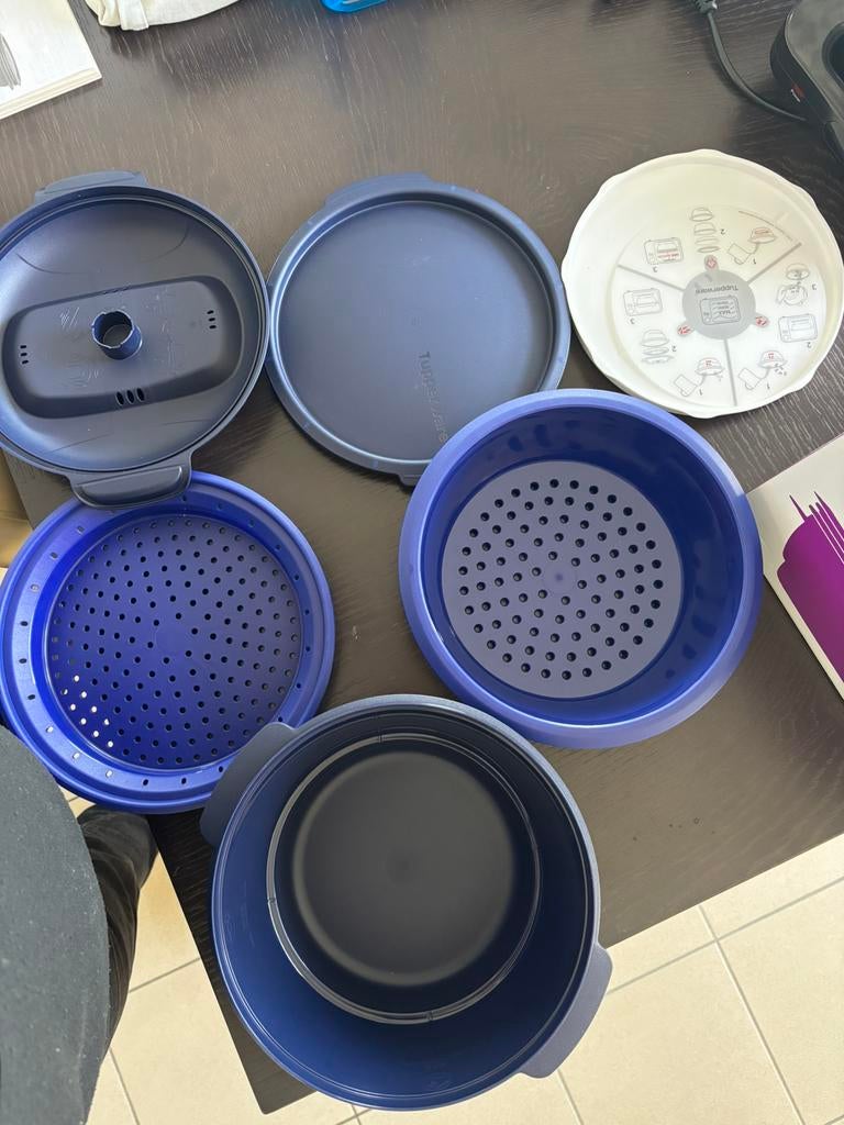 Tupperware Stoomer, Ophalen of Verzenden, Nieuw, Paars, Bak of Kom
