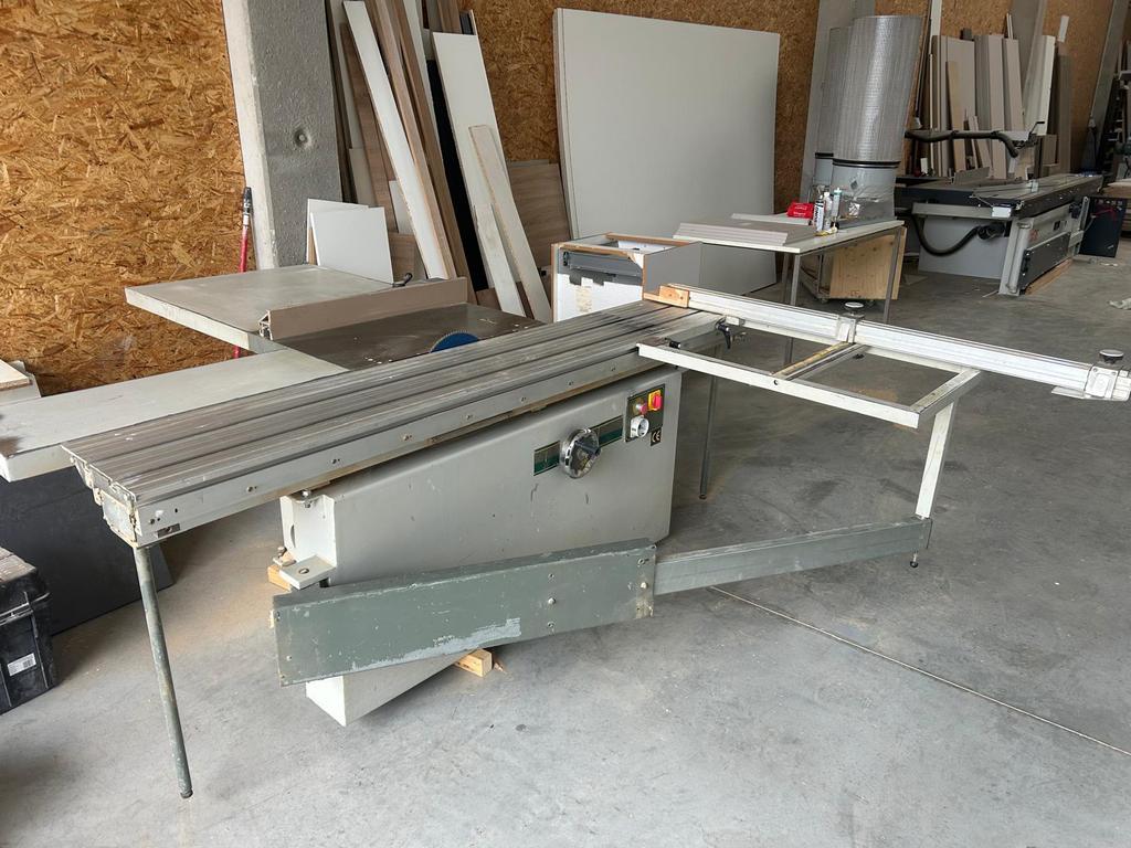 Holztech S3000L Sliding Table Saw Professional Woodworking, Ophalen, Zo goed als nieuw