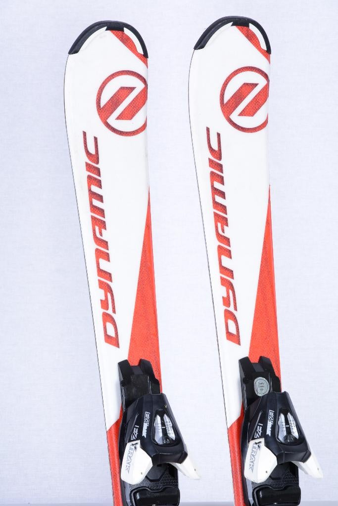 90 120 130 140 kinder ski's DYNAMIC VR 07 White/red, Gebruikt, 100 tot 140 cm, Ophalen of Verzenden, Carve