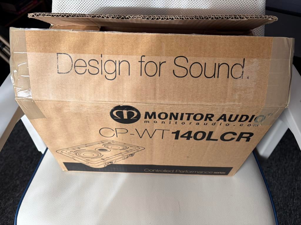 Haut-parleur encastrable MonitorAudio CP-WT140LCR quasi neuf, TV, Hi-fi & Vidéo, Enceintes, Comme neuf, Haut-parleur central, Autres marques