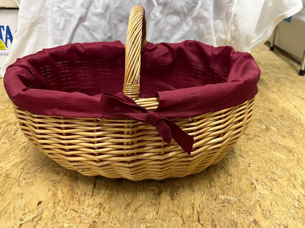 Boîte de rangement panier en osier bols boîtes pot de stock, Maison & Meubles, Enlèvement ou Envoi, Panier