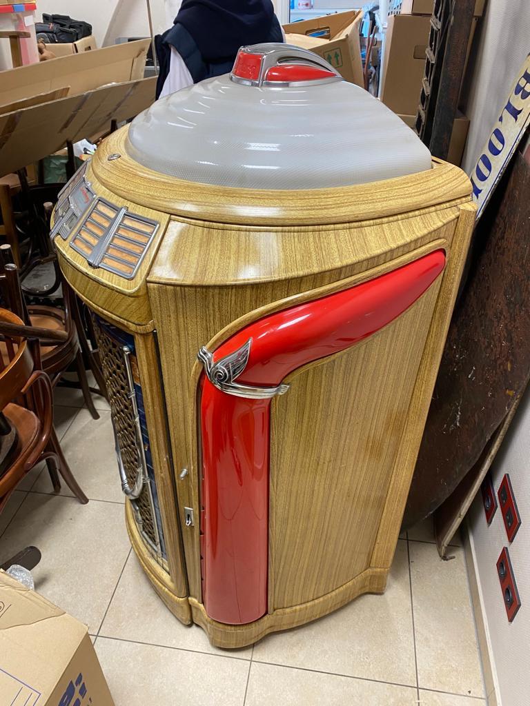 Jukebox SEEBURG Symphonola Model 148 Trashcan USA, 1948, Enlèvement, Utilisé, Avant 1950, Seeburg