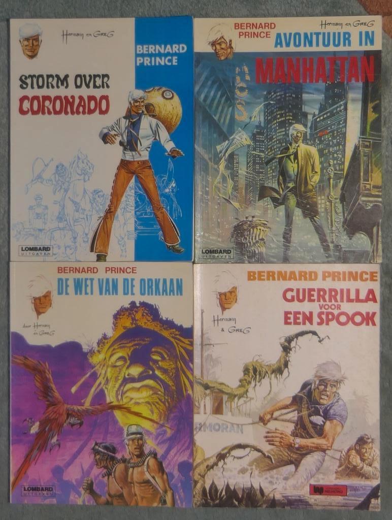 Bernard Prince stripreeks 4 stripboeken, Livres, BD, Utilisé, Plusieurs BD, Enlèvement