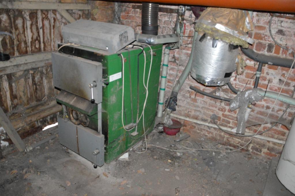 chaudière a bois, Bricolage & Construction, Enlèvement, Utilisé, 60 à 150 cm, 800 watts ou plus