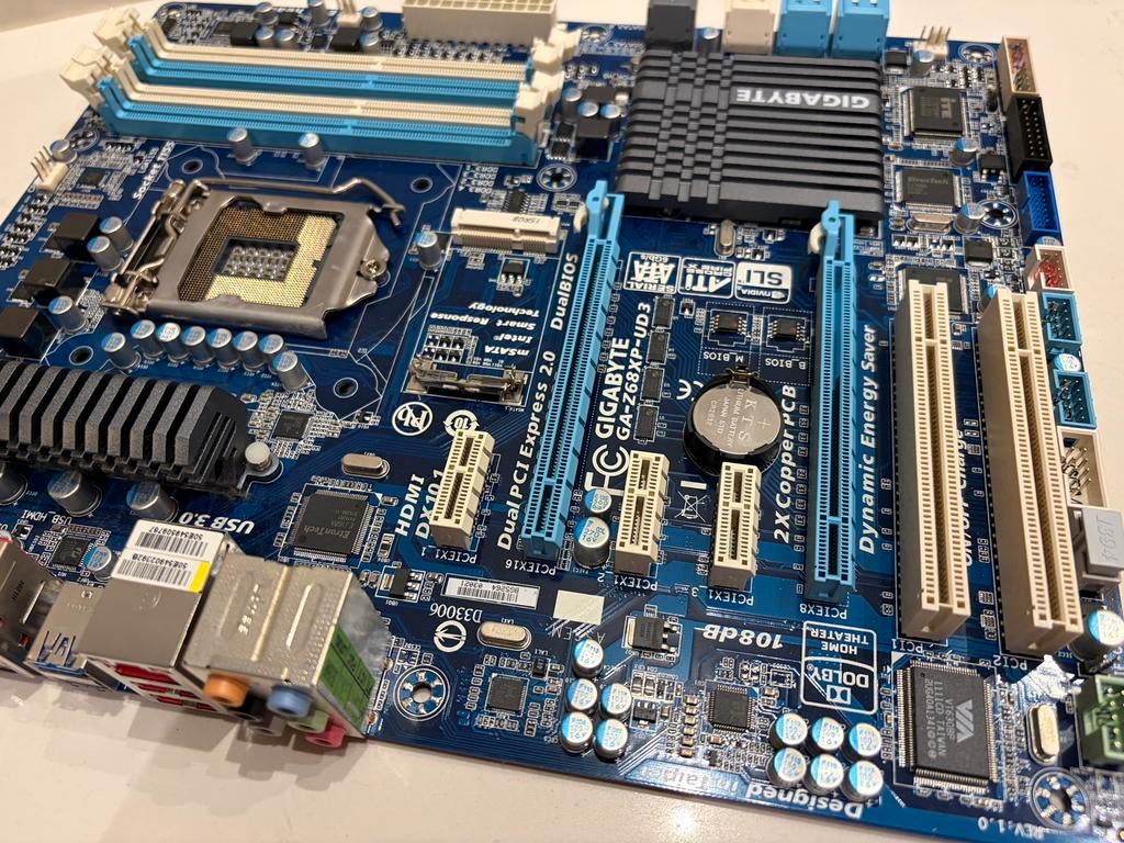 Complete SetIntel Core i7 2600K + 16GB RAM + Z68 Moederbord, Informatique & Logiciels, Enlèvement ou Envoi