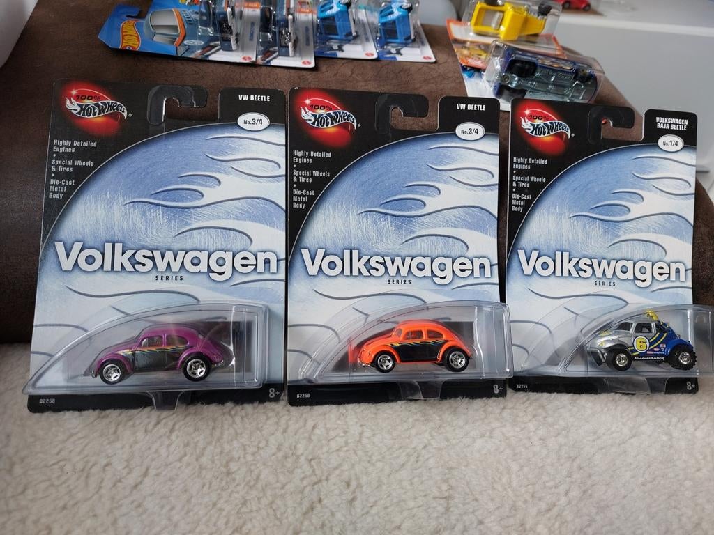 set 100 % hot wheels volkswagen kever, Ophalen of Verzenden, Nieuw