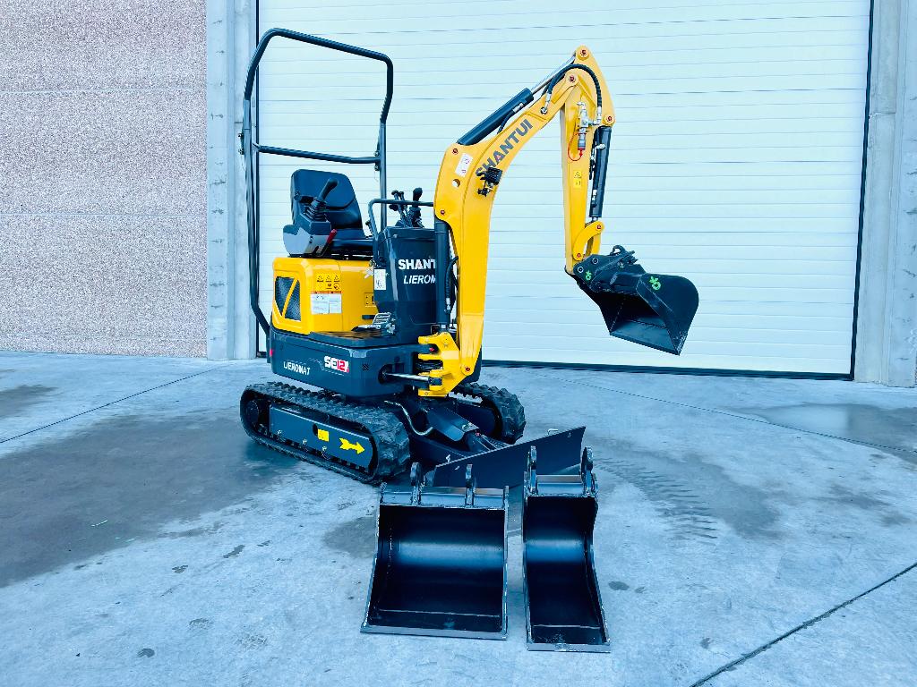 SHANYUI 1,2 t / MINIGRAVER/ BINNENDRAAIER, Doe-het-zelf en Bouw, Ophalen of Verzenden