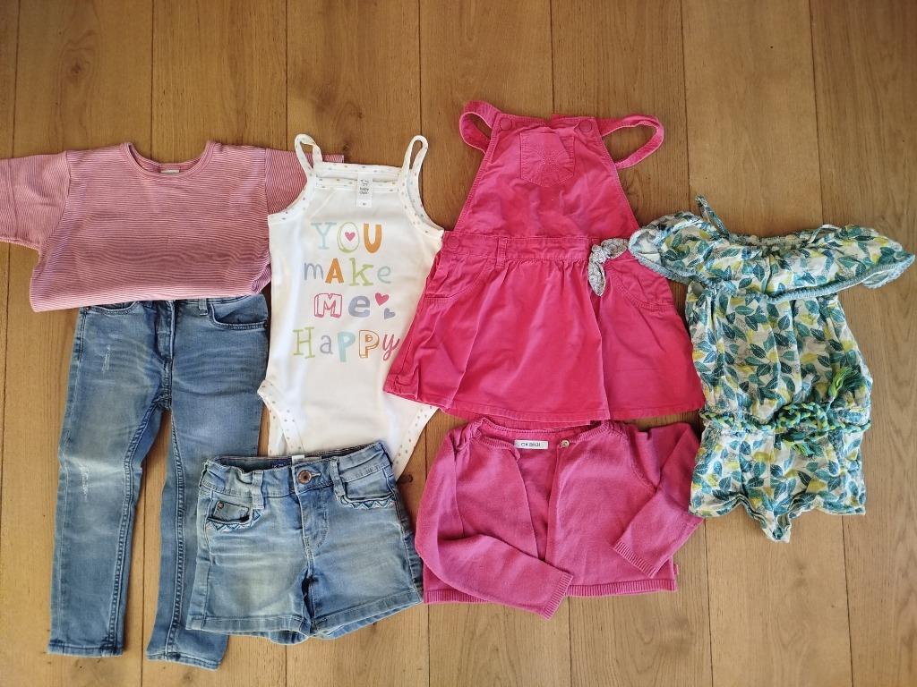 Lot de 7 vêtements fille- 3 ans- en lot ou à la pièce, Kinderen en Baby's, Kinderkleding | Maat 98, Gebruikt, Meisje, Ophalen