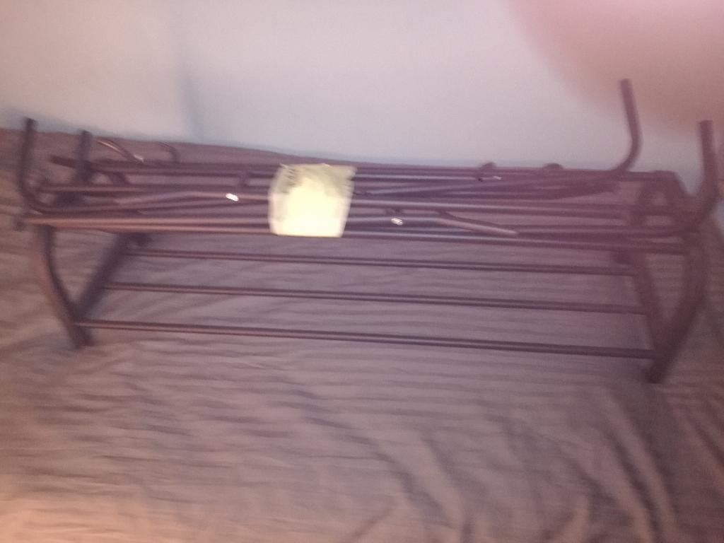 Schoen/kleren rek, Enlèvement, Comme neuf, Métal