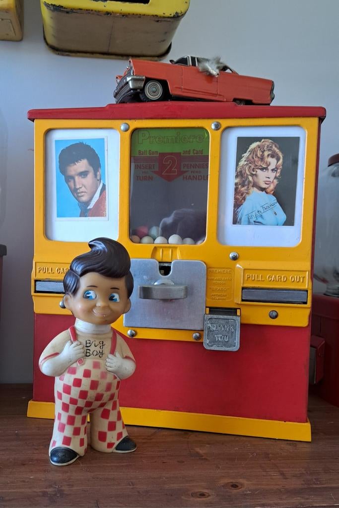 Plateau à chewing-gum Brabo Antwerp, le premier vendeur de c, Collections, Machines | Autre, Enlèvement ou Envoi