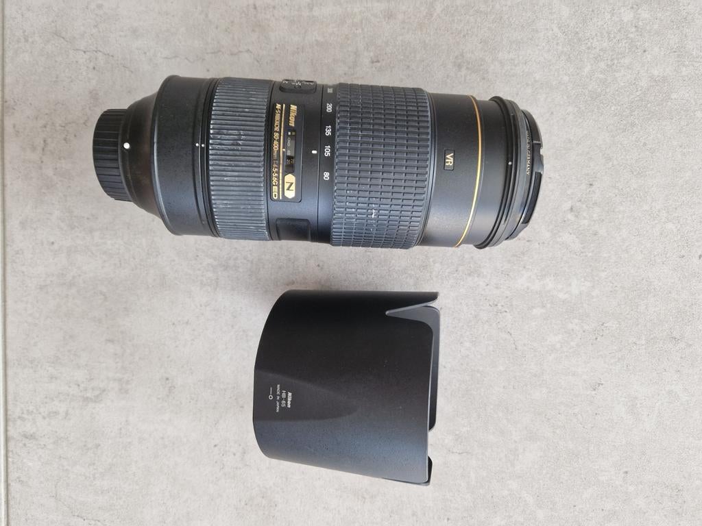Nikkor AF-S 80-400mm F4.5-5.6 G ED VR, Ophalen