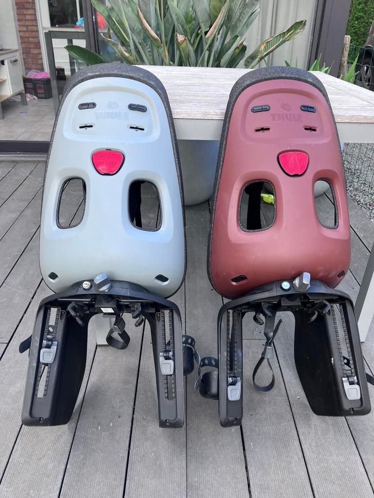 Thule Yepp Next Maxi, Fietsen en Brommers, Fietsaccessoires | Fietsstoeltjes, Achterzitje, Ophalen, 15 t/m 25 kg, Gebruikt