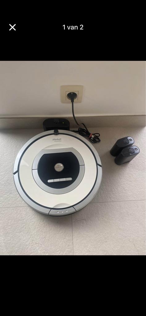 Roomba iRobot - robotstofzuiger, Elektronische apparatuur, Stofzuigers, Ophalen, Gebruikt, Reservoir, Robotstofzuiger
