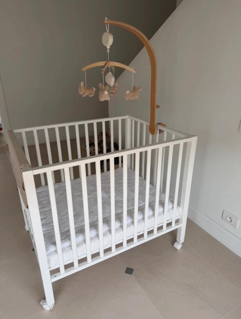 Babypark childhome wieltjes inclusief matras, Ophalen, Gebruikt, Vierkant, In hoogte verstelbaar