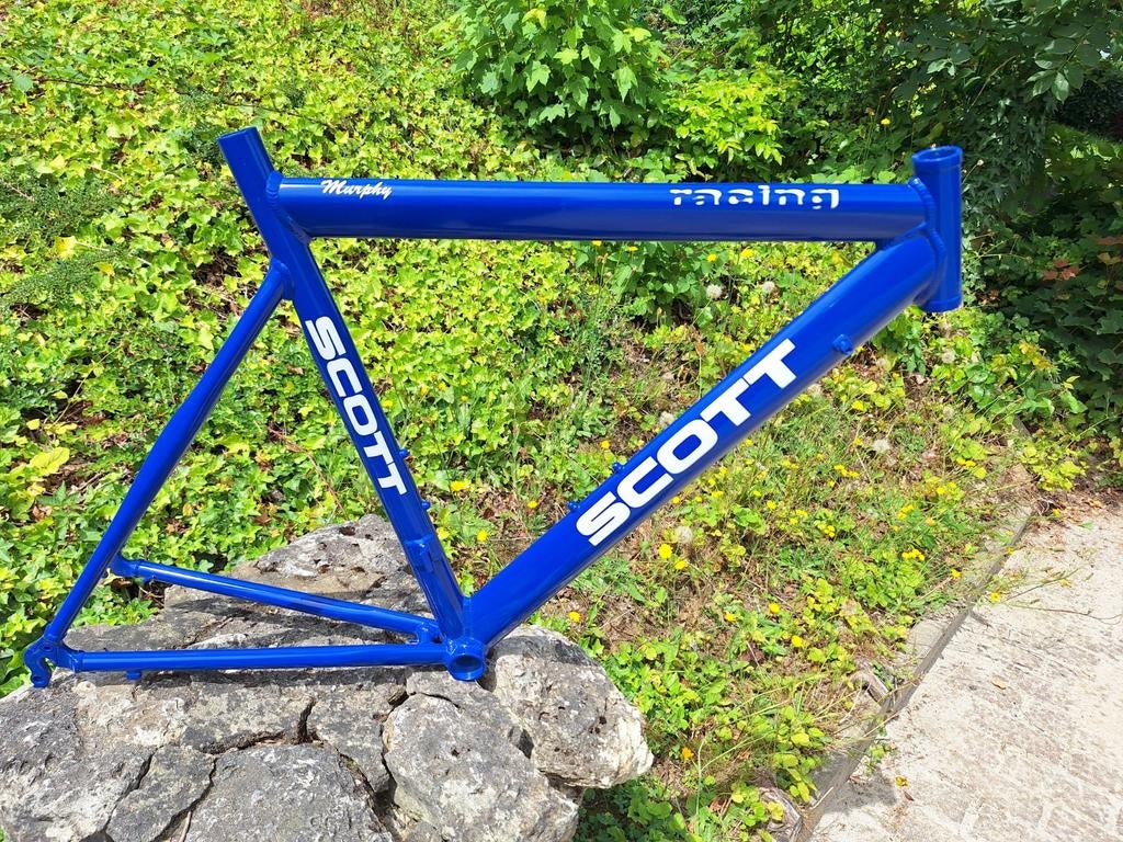 Cadre de course neuf scott, Enlèvement