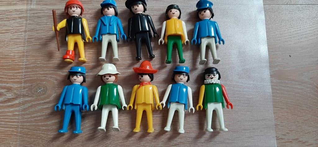 Retro playmobil, Ophalen