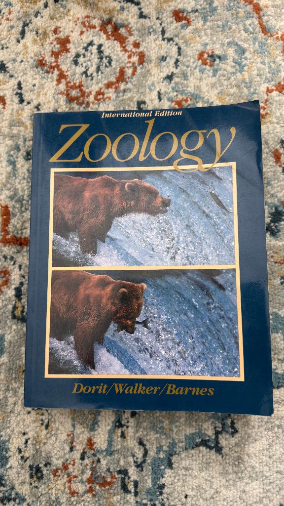 Zoologie - manuel de zoologie, Enlèvement ou Envoi, Comme neuf