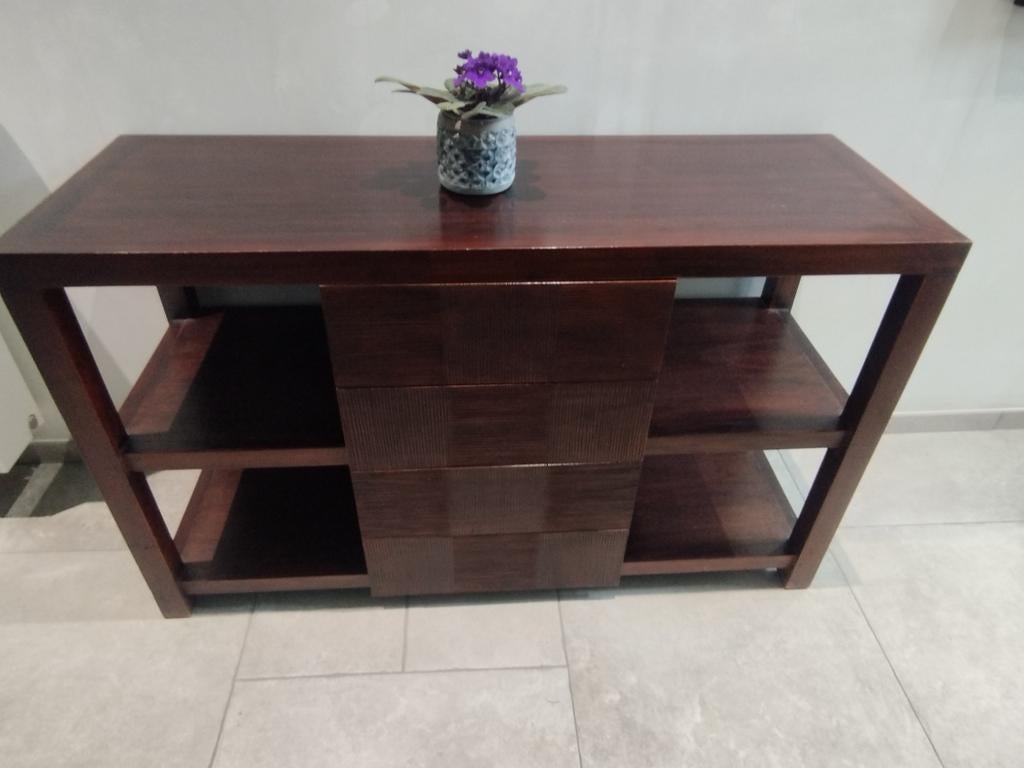 Meuble bois exotique huilé, Enlèvement