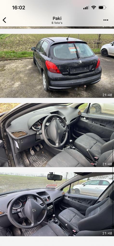 Auto Peugeot 207, Autos, Peugeot, Achat, Noir, 2 portes, Particulier