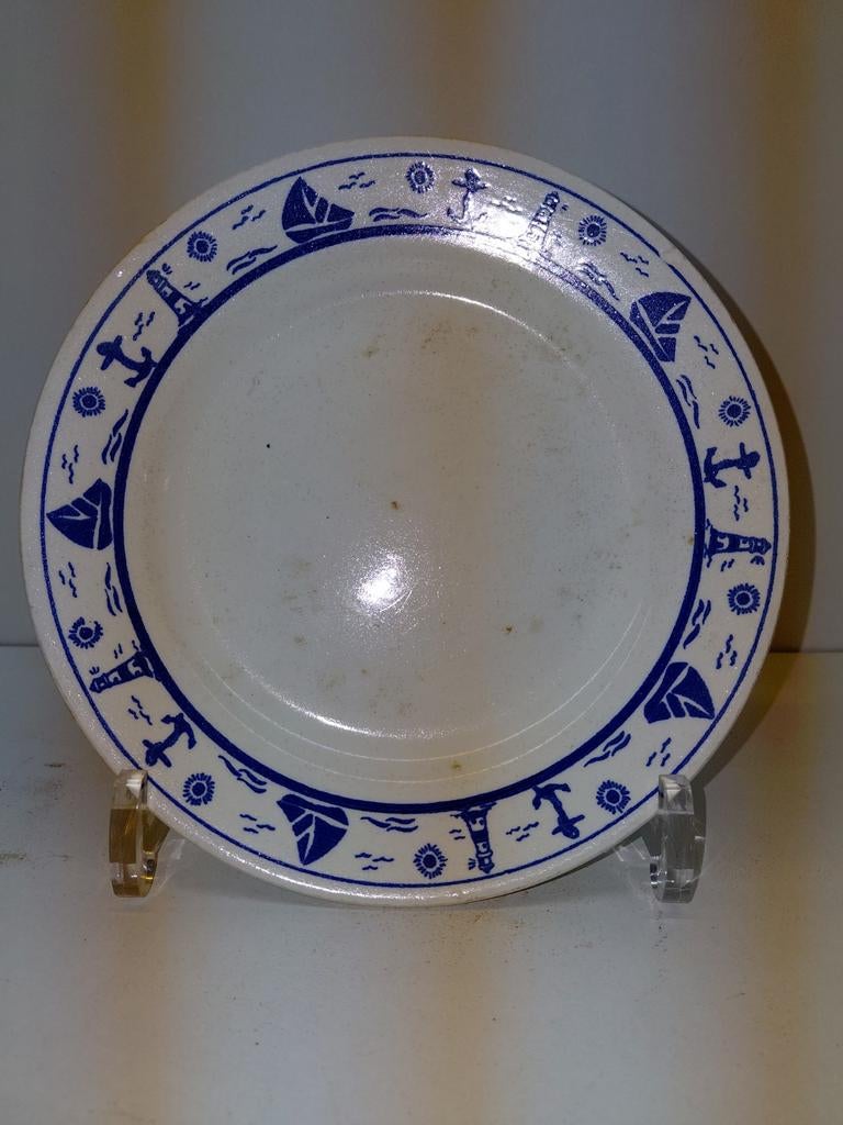 Bordje Marine, Verzamelen, Militaria | Tweede Wereldoorlog, Ophalen of Verzenden, Marine