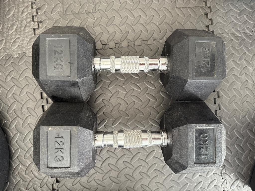 Dumbells, Ophalen, Zo goed als nieuw