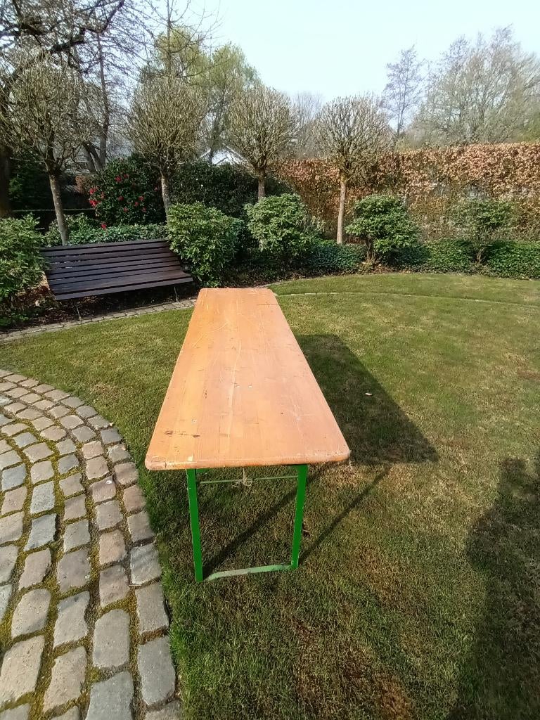 tuintafel, Enlèvement, Utilisé, Rectangulaire, Bois