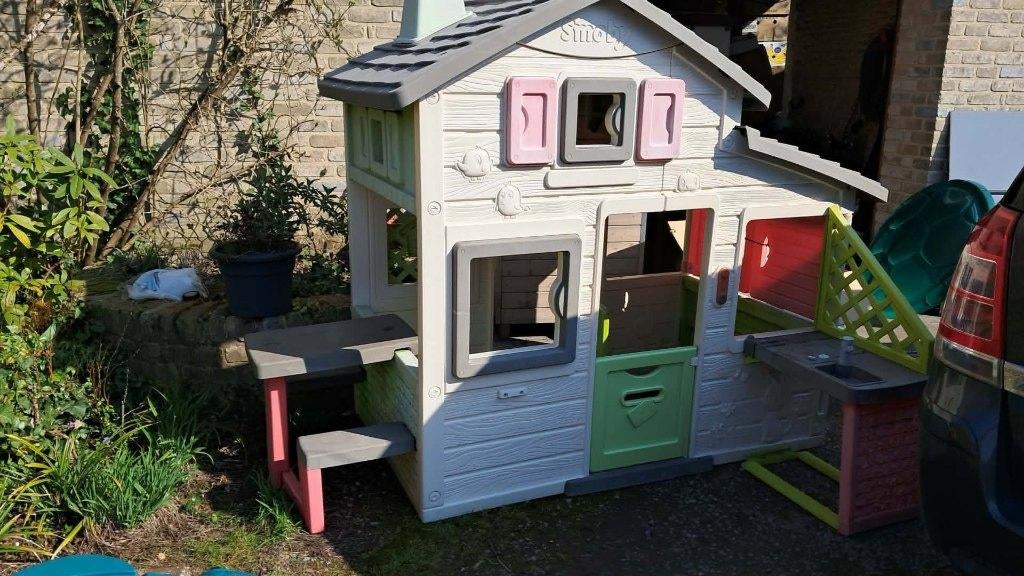 speelhuisje smoby, Ophalen