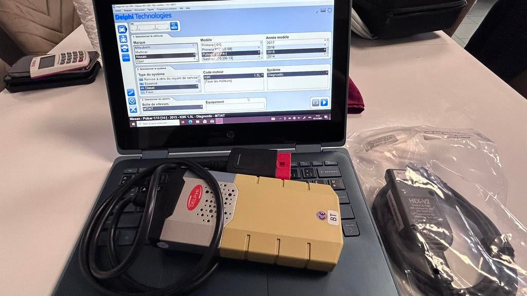 Diagnostique pour voitures et camions toutes marques, Enlèvement, Comme neuf