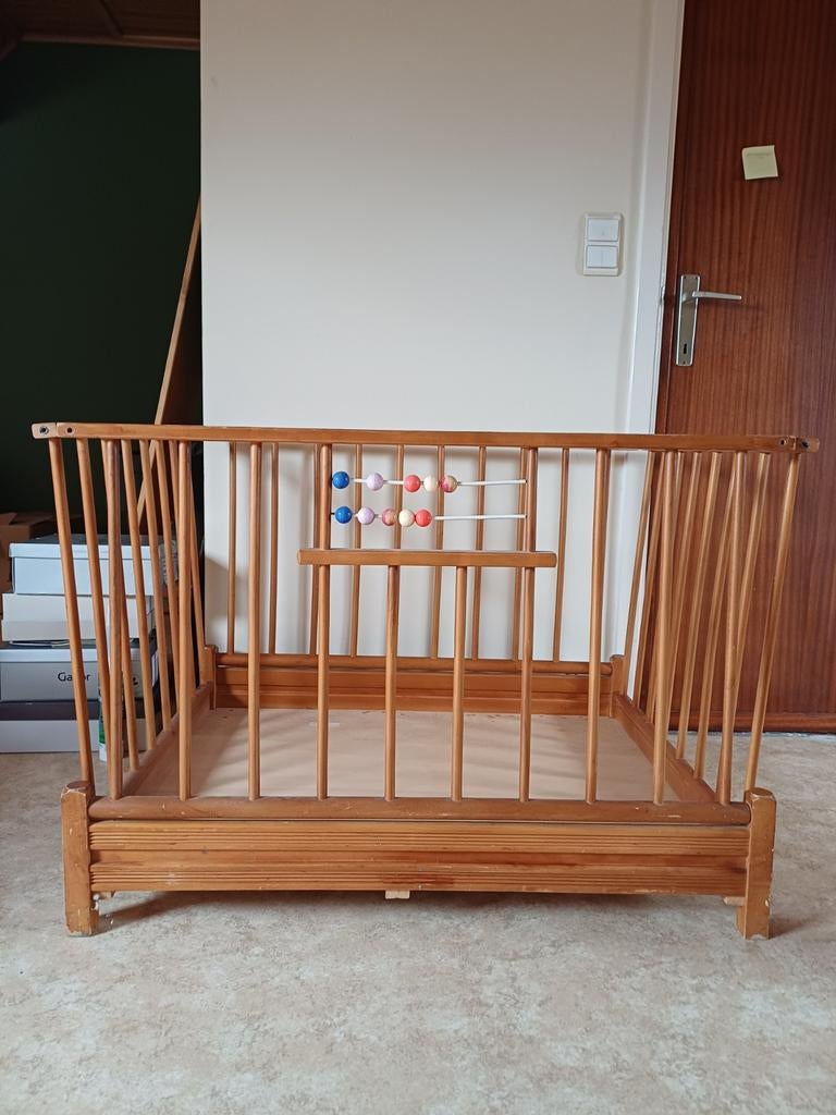 Vintage babypark, Kinderen en Baby's, Babyparken, Ophalen, Gebruikt, Rechthoekig