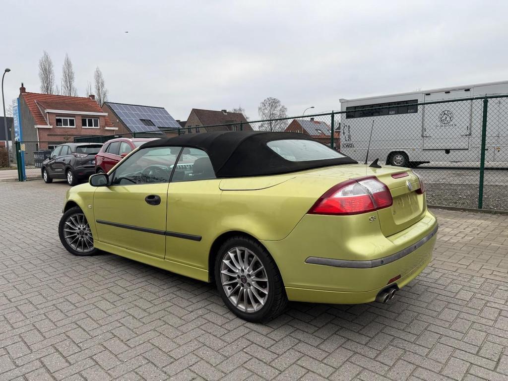 Saab 9-3 Cabrio 2.0 benzine | Automaat | 1 JAAR GARANTIE, Achat, Entreprise, Cabriolet, Carnet d'entretien
