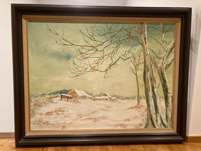 grande peinture de paysage, Enlèvement