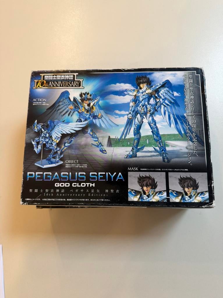 Saint Seiya - Pegasus Seiya God Cloth - 10ème anniversaire, Enlèvement ou Envoi, Utilisé