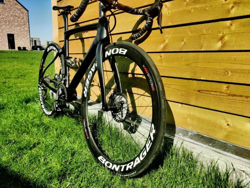 Pinarello Gan Disk, Fietsen en Brommers, 28 inch, Zo goed als nieuw, Meer dan 20 versnellingen, 53 tot 57 cm