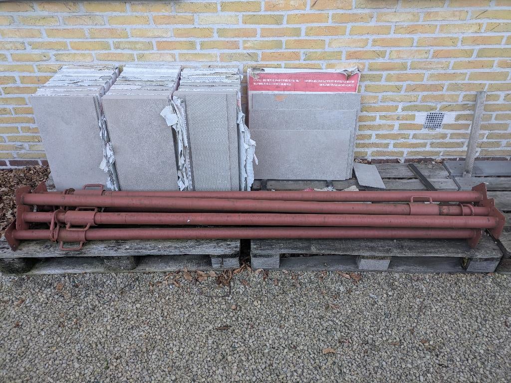 Schoren 220 - 390cm (6 stuks), Ophalen, Zo goed als nieuw, Overige typen, 2 tot 5 meter
