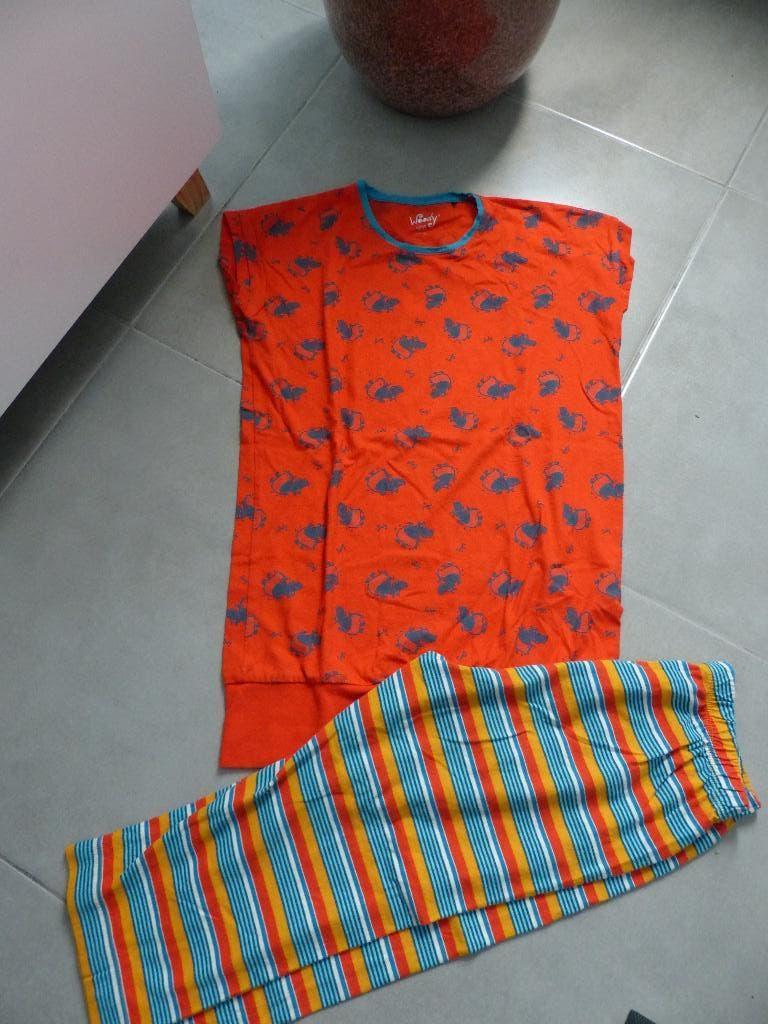 Woody 2-delige pyjama - maat 152 (zomer), Kinderen en Baby's, Kinderkleding | Maat 152, Zo goed als nieuw, Meisje, Nacht- of Onderkleding