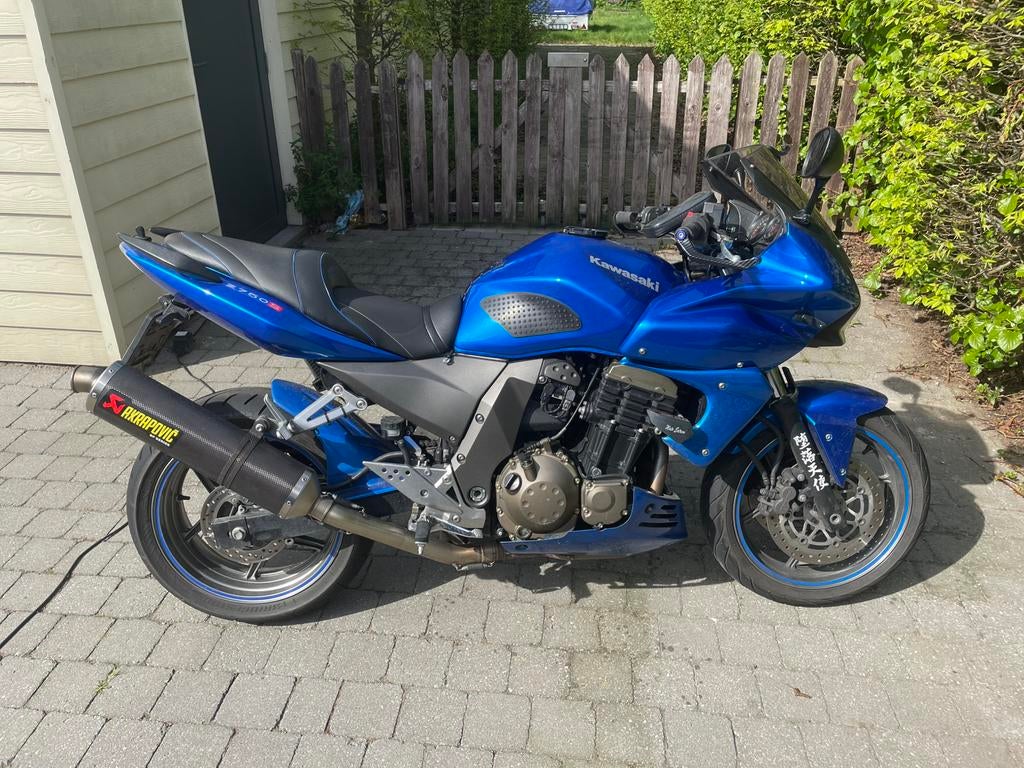 Kawasaki Z750S van 2005, Motoren, Sportuitlaat, 750 cc, 4 cilinders, Motorrijbewijs A