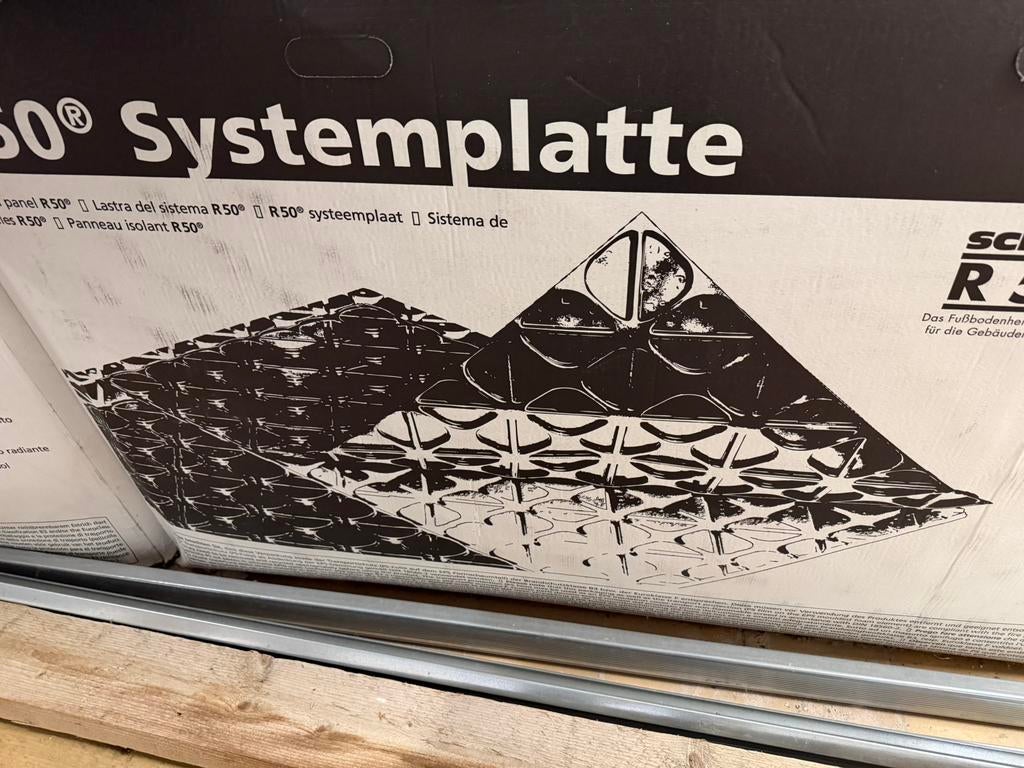 Schütz System-Noppenplaten (EPS) – 4 stuks nieuw, Doe-het-zelf en Bouw, Ophalen, Nieuw