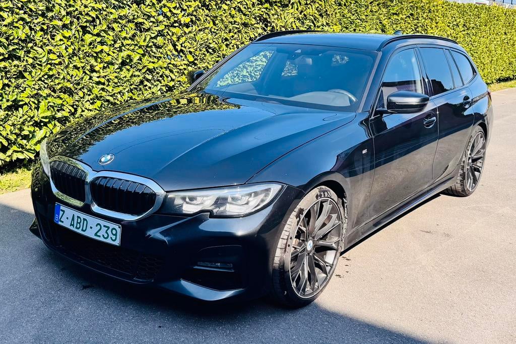 Bmw 3.18d M-Pack binnen buiten! Autom/2021/garantie!, Autos, BMW, Entreprise, Achat, Série 3, ABS, Diesel, Euro 6, Break, 5 portes