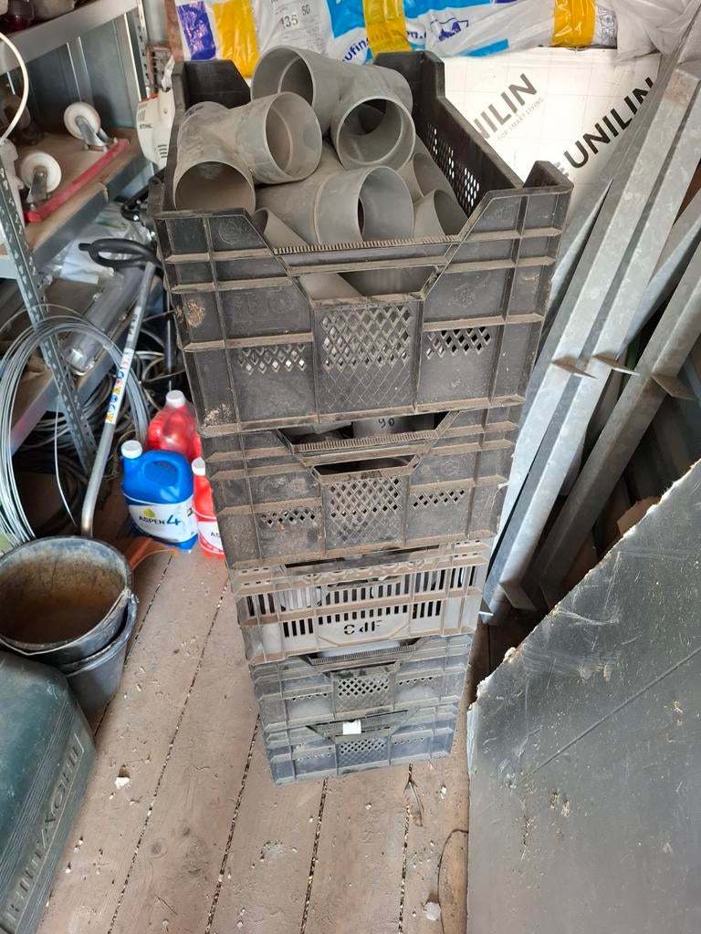 Pvc hulpstukken, Ophalen, PVC