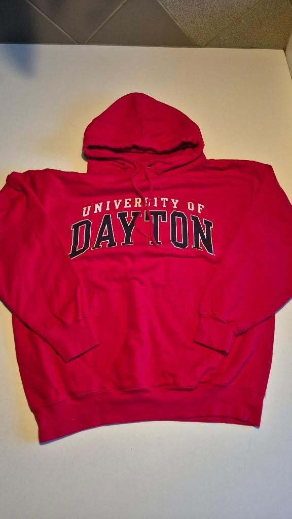 Vintage USA hoodie, Ophalen of Verzenden, Maat 48/50 (M), Rood