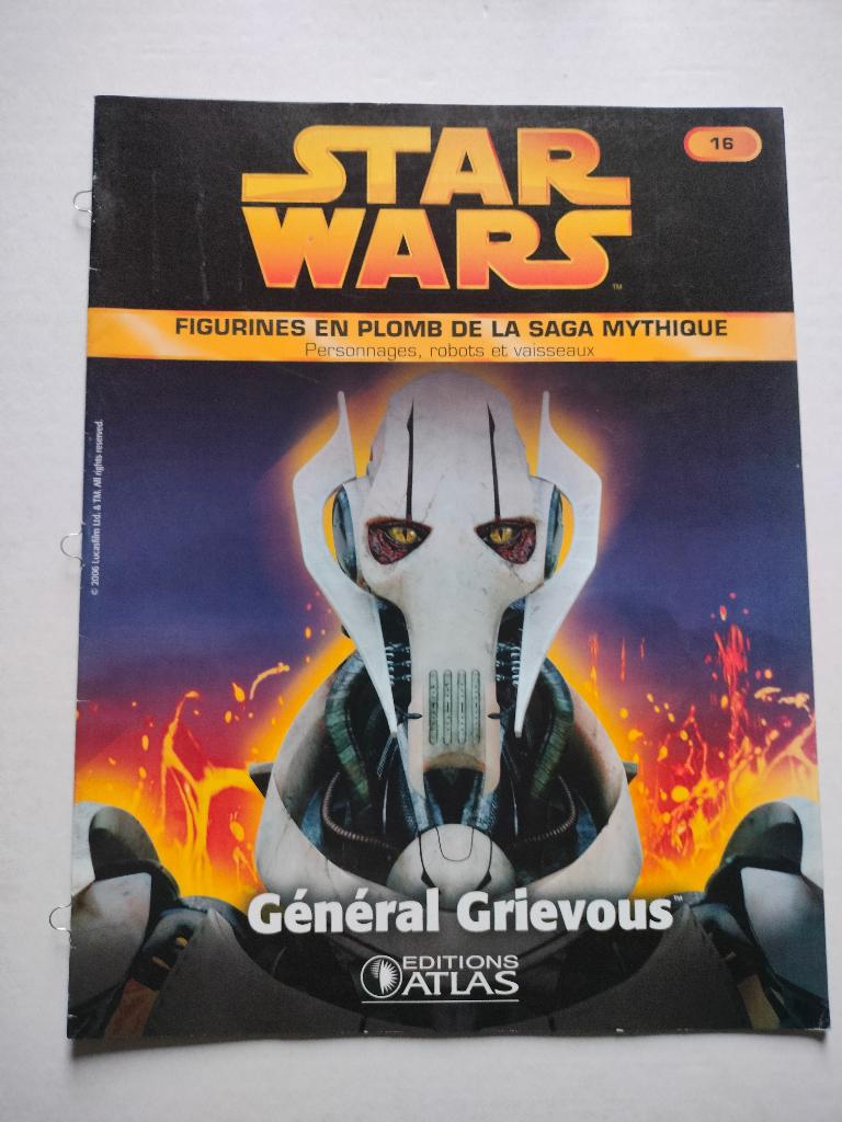 3)Star Wars boekjes Magazine en instructie figuur Atlas 2005, Verzamelen, Star Wars, Gebruikt, Boek of Poster, Ophalen of Verzenden