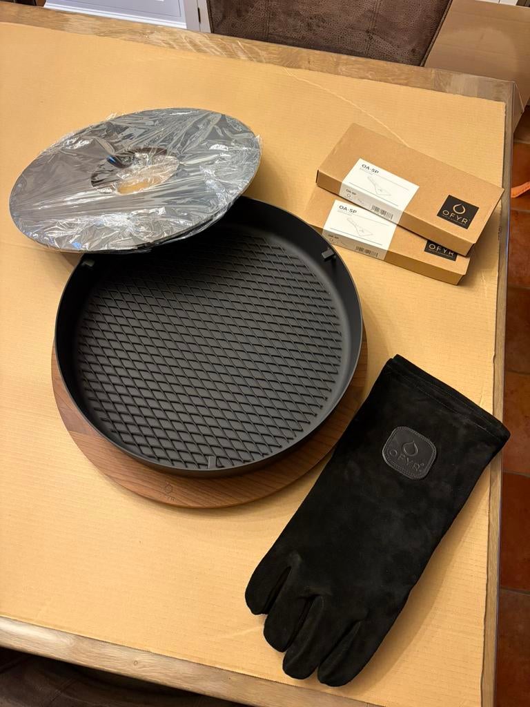 Nieuwe Ofyr Rechaud 40 + accessoires, Tuin en Terras, Ophalen of Verzenden, Nieuw