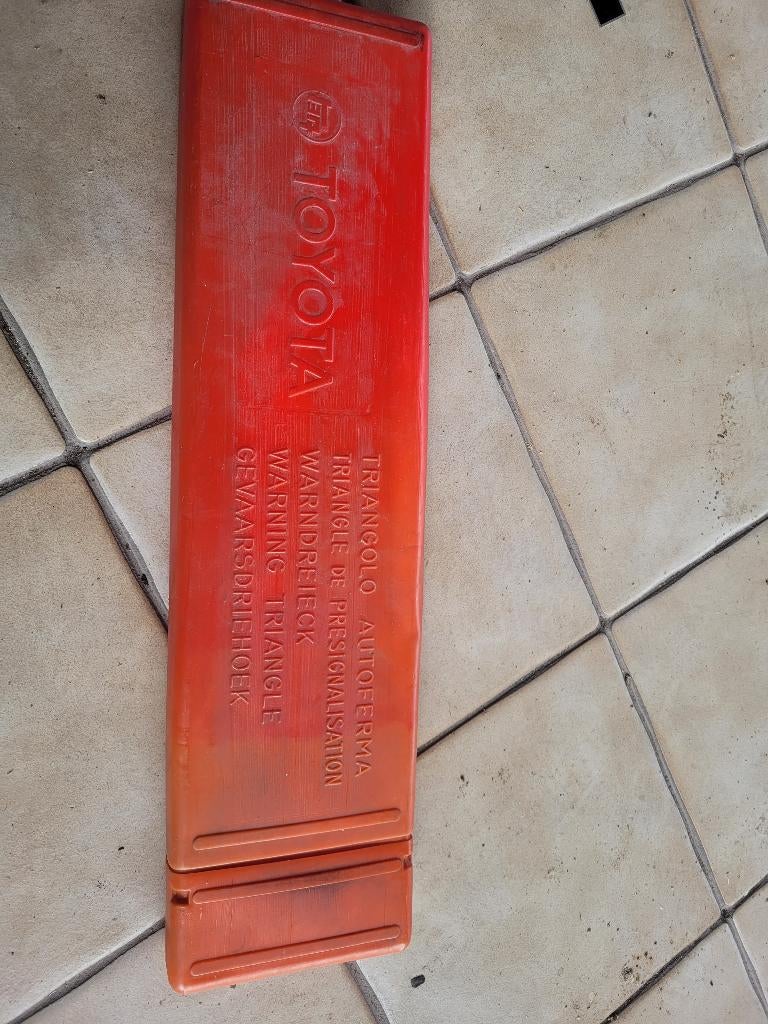 Vintage Toyota Safety Triangle - Officieel (1980/90), Ophalen, Nieuw