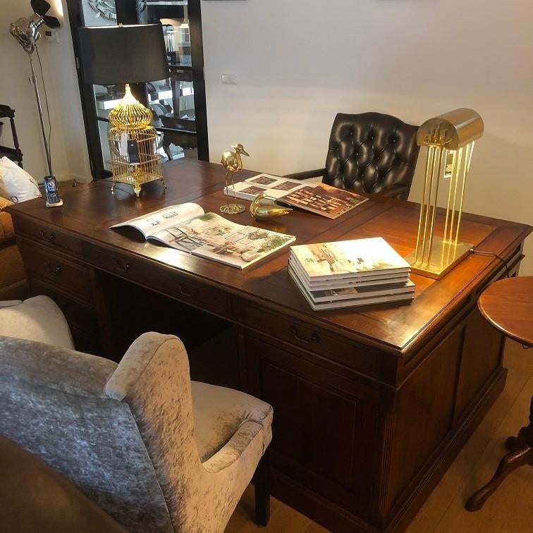 Eichholtz partnerdesk BUREAU BURO bibliotheek kast flamant, Ophalen, Zo goed als nieuw