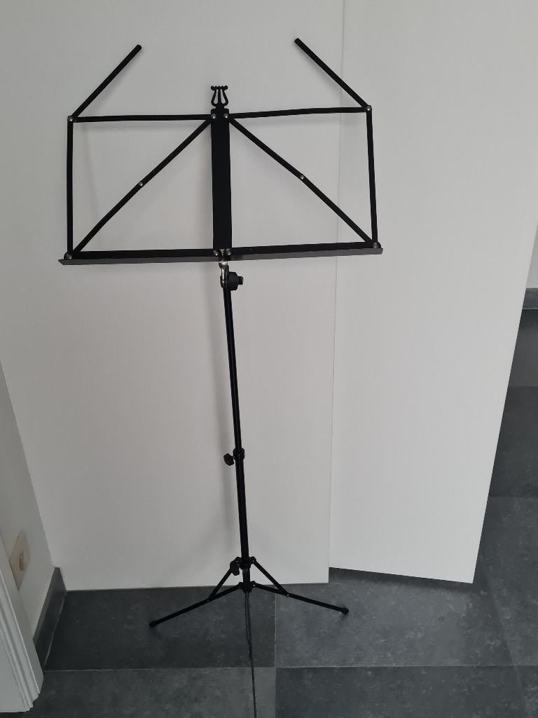 muziekstandaard opvouwbaar, Ophalen of Verzenden, Muziekstandaard