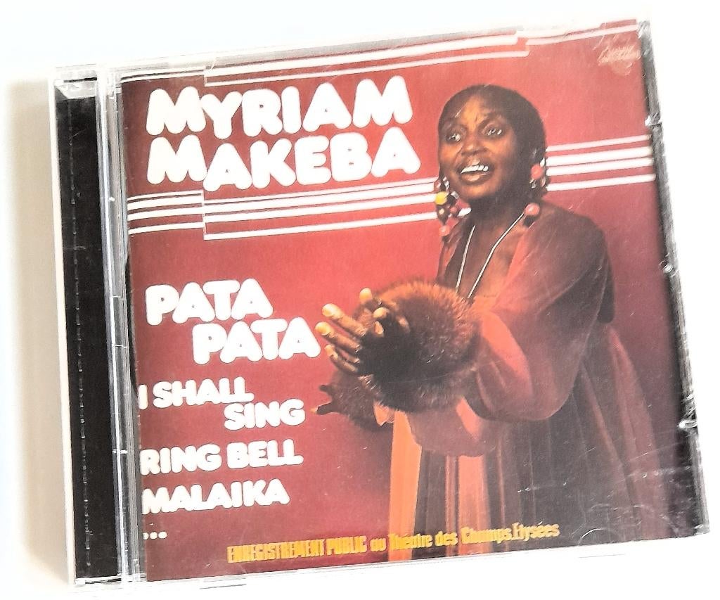 MYRIAM MAKEBA Enregistrement Public CD live Pata Pata, Cd's en Dvd's, Cd's | Wereldmuziek, Gebruikt, Overige soorten, Ophalen of Verzenden