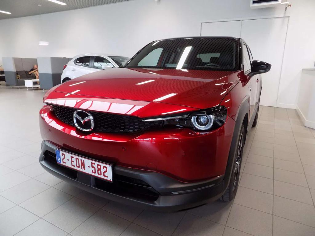 Mazda MX 30 17.8 kWh e-SKYACTIV R-EV Makoto + Premium Pack, Autos, Mazda, Rouge, Achat, Euro 6, Entreprise